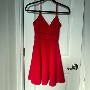 Crimson red Skater dress! Size XXS